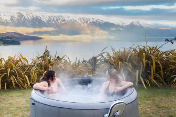 6 Seater Spa Pool + Cold Plunge + Sauna Infrared 2 Persons - Queenstown