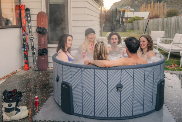 6 Seater Spa Pool + Cold Plunge + Sauna Infrared 2 Persons - Queenstown